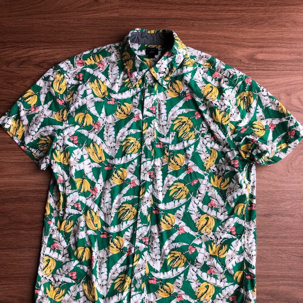 J.Crew Short Sleeve Button Up